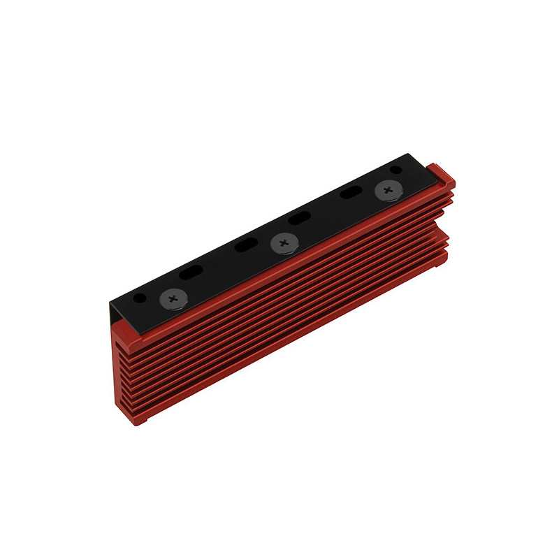 AXAGON CLR-M2, hliníkový pasívny chladič pre jedno aj obojstranný M.2 SSD disk, výška 12 mm