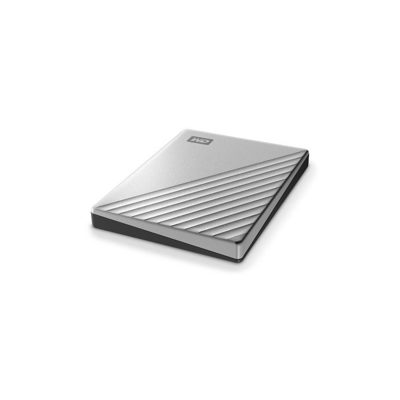 WD My Passport/2TB/HDD/Externý/2.5"/Strieborná/3R