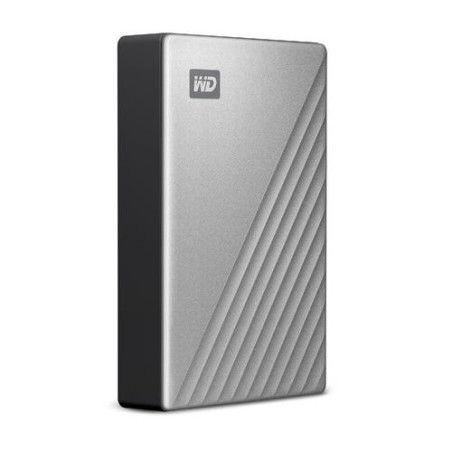 WD My Passport/4TB/HDD/Externý/2.5"/Strieborná/3R