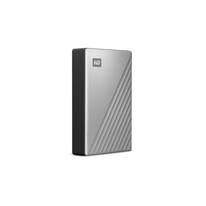 WD My Passport Ultra pre Mac/4TB/HDD/Externý/2.5"/Strieborná/3R