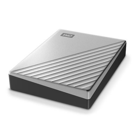 WD My Passport Ultra pre Mac/4TB/HDD/Externý/2.5"/Strieborná/3R