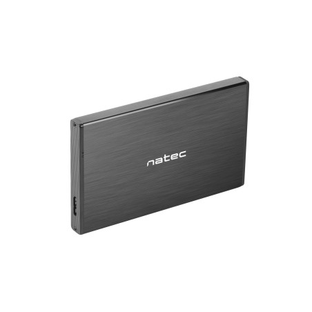 Externý box pre HDD 2,5" USB 3.0 Natec Rhino Go, čierny, hliníkové telo