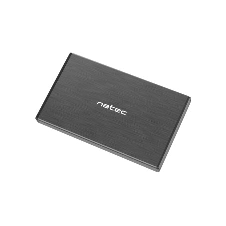 Externý box pre HDD 2,5" USB 3.0 Natec Rhino Go, čierny, hliníkové telo