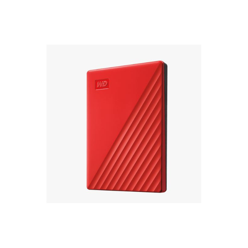 WD My Passport/2TB/HDD/Externý/2.5"/Červená/3R