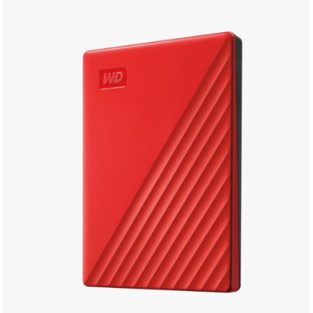 WD My Passport/2TB/HDD/Externý/2.5"/Červená/3R