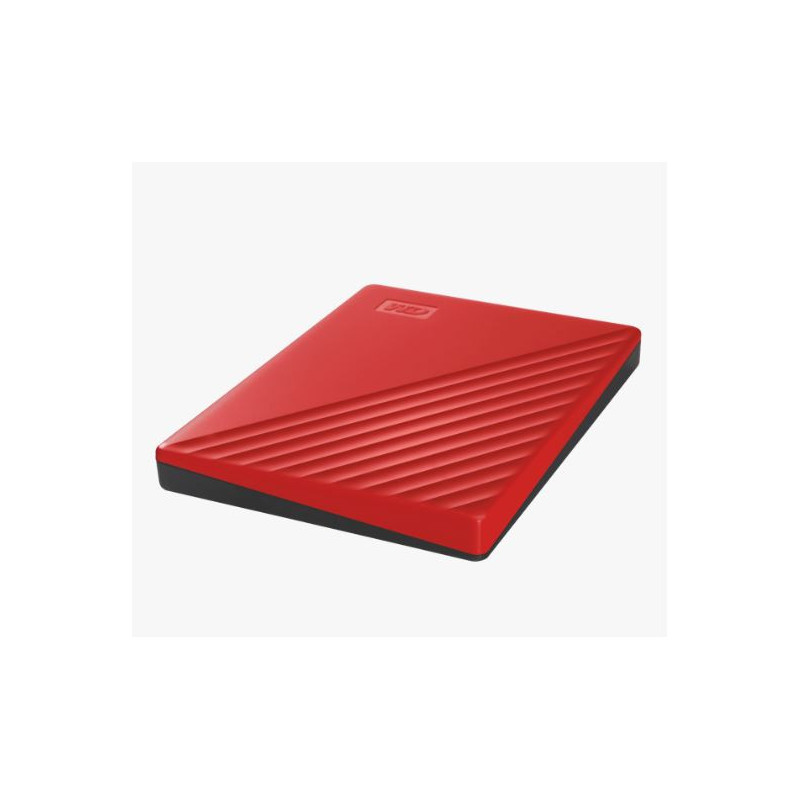 WD My Passport/2TB/HDD/Externý/2.5"/Červená/3R