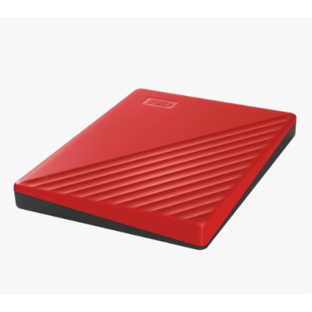 WD My Passport/2TB/HDD/Externý/2.5"/Červená/3R