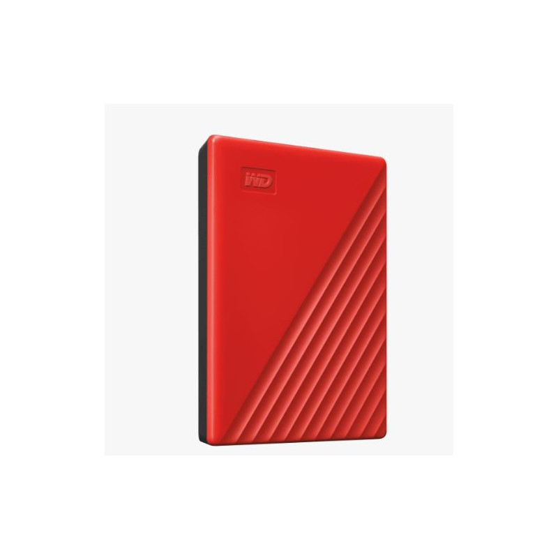 WD My Passport/2TB/HDD/Externý/2.5"/Červená/3R