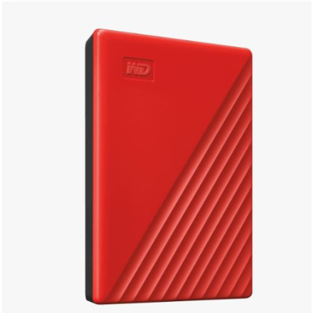 WD My Passport/2TB/HDD/Externý/2.5"/Červená/3R