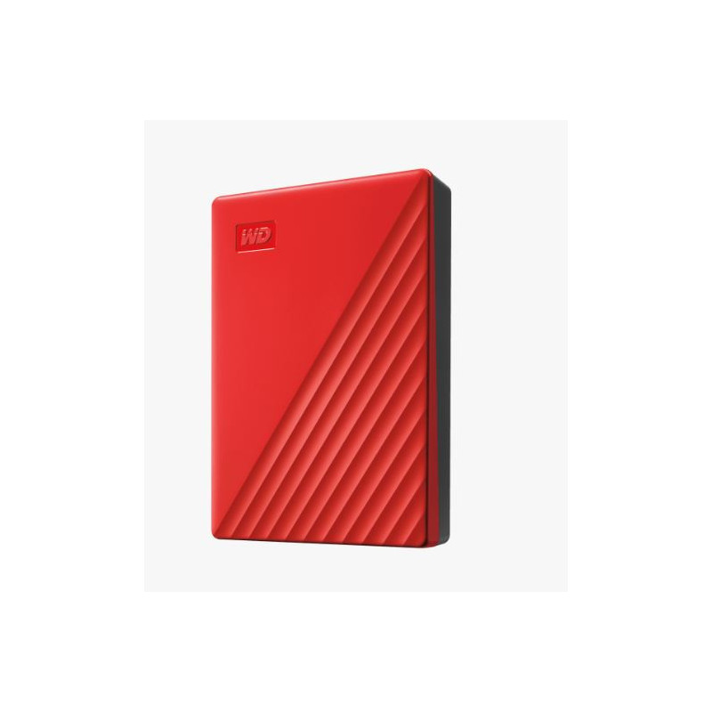WD My Passport/4TB/HDD/Externý/2.5"/Červená/3R