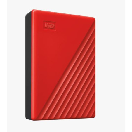 WD My Passport/4TB/HDD/Externý/2.5"/Červená/3R