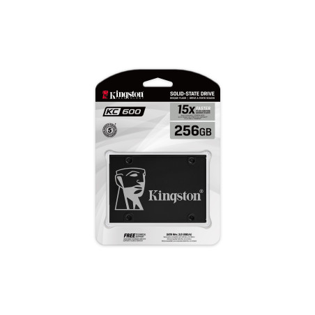 Kingston KC600/256GB/SSD/2.5"/SATA/5R
