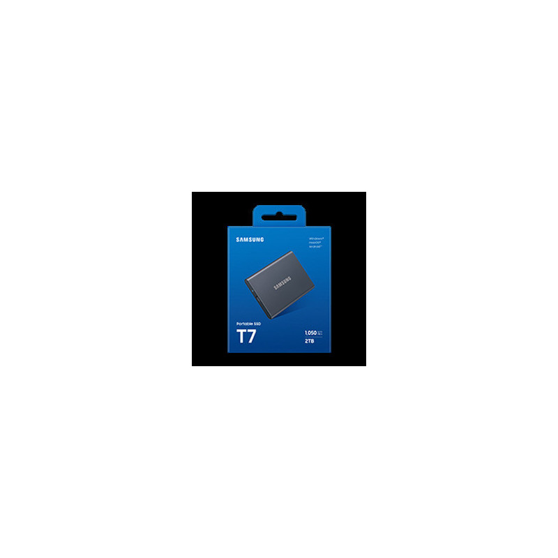 Samsung T7/2TB/SSD/Externý/2.5"/Strieborná/3R
