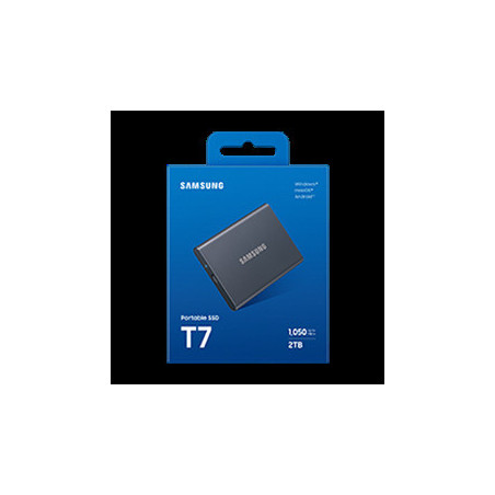 Samsung T7/2TB/SSD/Externý/2.5"/Strieborná/3R