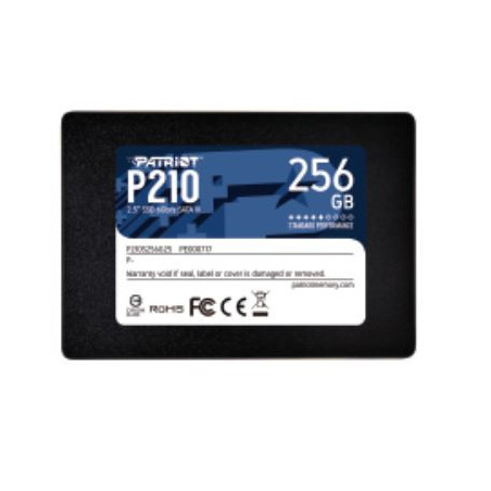 PATRIOT P210/256GB/SSD/2.5"/SATA/3R