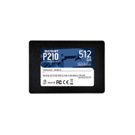 PATRIOT P210/512GB/SSD/2.5"/SATA/3R