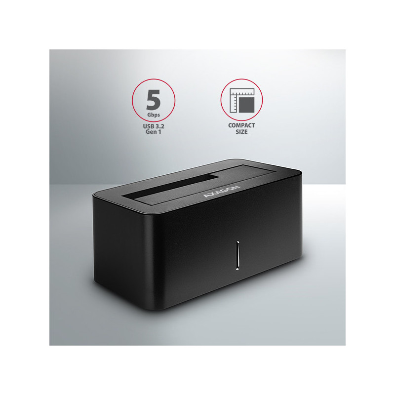 AXAGON ADSA-SN, USB 3.2 Gen1 - SATA 6G, 2.5"/3.5" HDD/SSD dokovacia stanica