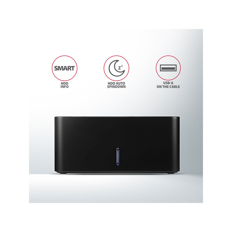 AXAGON ADSA-SN, USB 3.2 Gen1 - SATA 6G, 2.5"/3.5" HDD/SSD dokovacia stanica
