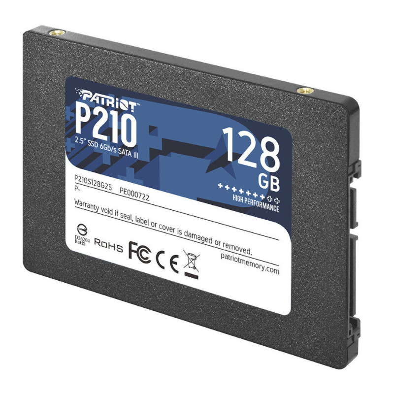 PATRIOT P210/128GB/SSD/2.5"/SATA/3R