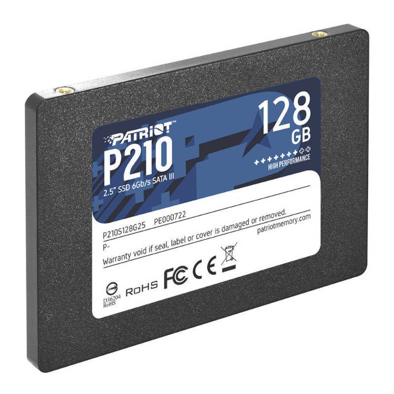 PATRIOT P210/128GB/SSD/2.5"/SATA/3R