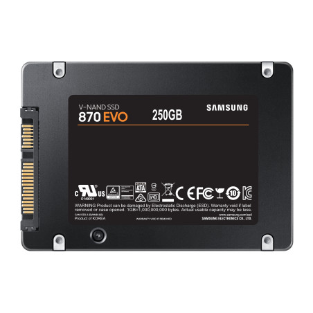 Samsung 870 EVO/250GB/SSD/2.5"/SATA/5R