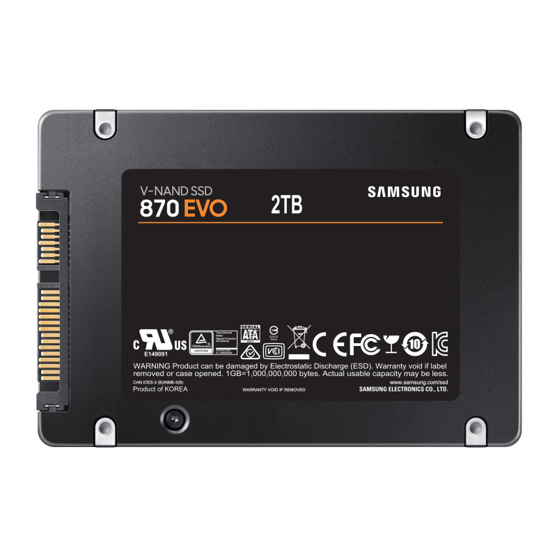 Samsung 870 EVO/2TB/SSD/2.5"/SATA/5R