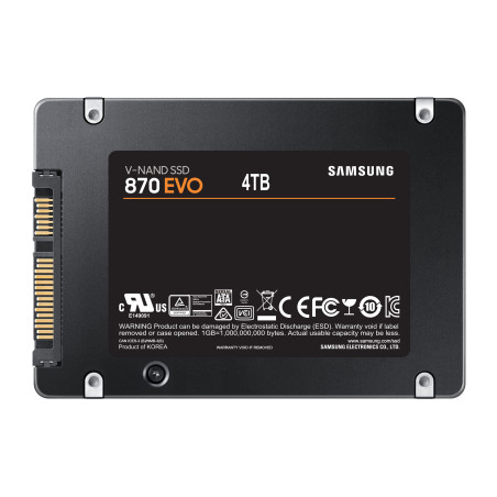 Samsung 870 EVO/4TB/SSD/2.5"/SATA/5R