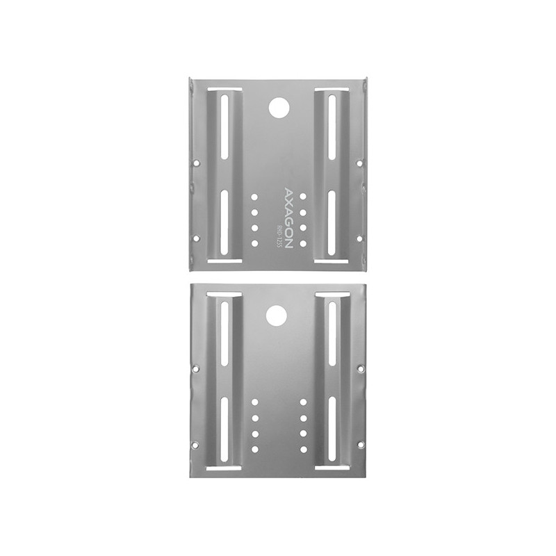AXAGON RHD-125S, kovový rámček pre 1x 2.5" HDD/SSD do 3.5" pozície, šedý