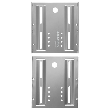 AXAGON RHD-125S, kovový rámček pre 1x 2.5" HDD/SSD do 3.5" pozície, šedý