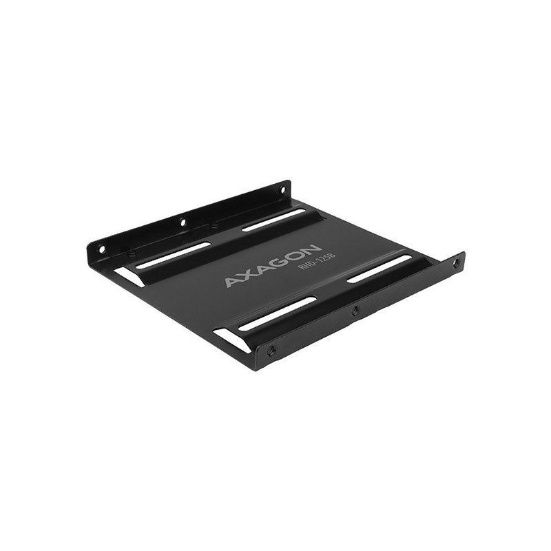 AXAGON RHD-125B, kovový rámček pre 1x 2.5" HDD/SSD do 3.5" pozície, čierny