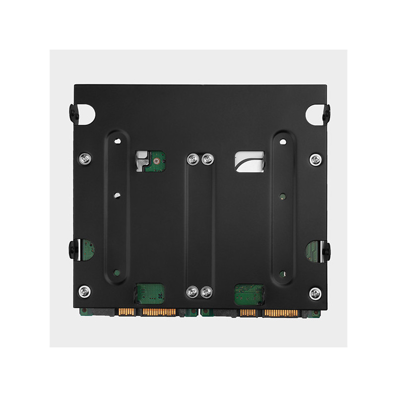 AXAGON RHD-435, kovový rámček pre 4x 2.5" alebo 2x 2.5" HDD/SSD a 1x 3.5" HDD do 5.25" pozície