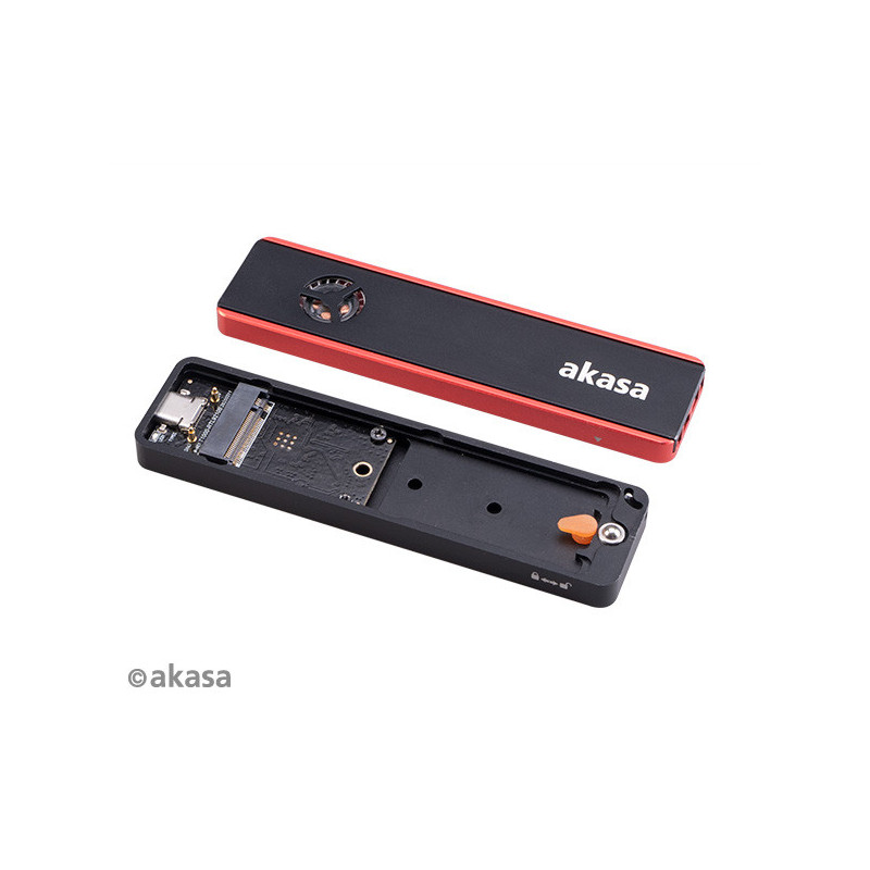 AKASA USB 3.2 Gen 2 ext. rámček pre M.2 SSD RGB