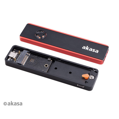 AKASA USB 3.2 Gen 2 ext. rámček pre M.2 SSD RGB