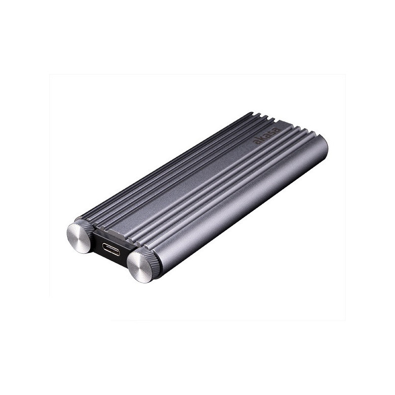 AKASA M.2 PCIe NVMe SSD na USB 3.2 Gen 2 Alu kryt