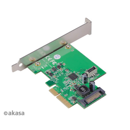 AKASA PCIe karta USB 3.2 Gen 2 interný konektor