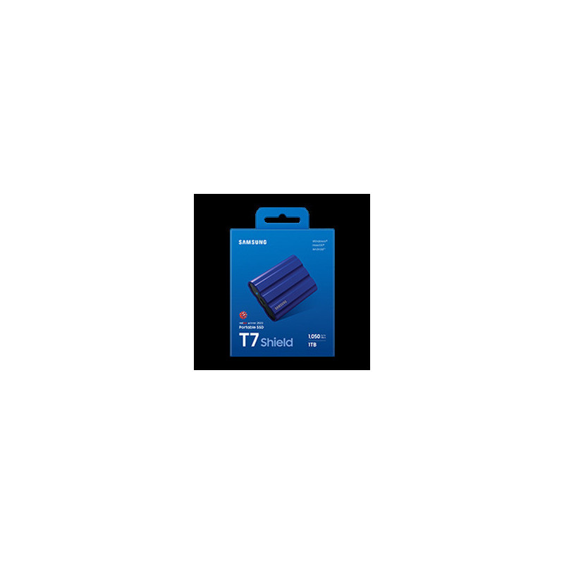 Samsung T7 Shield/1TB/SSD/Externý/2.5"/Modrá/3R