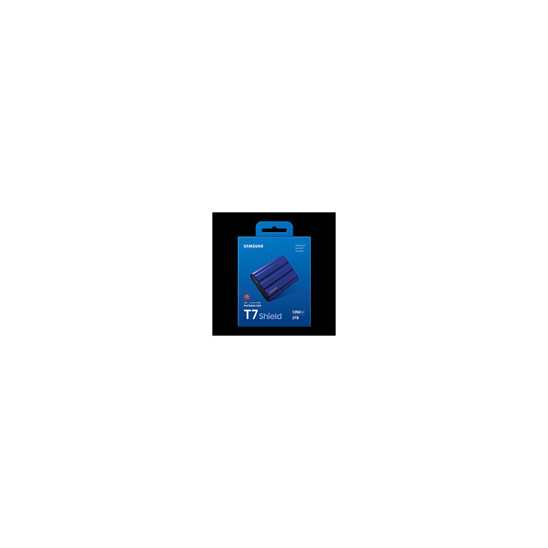 Samsung T7 Shield/2TB/SSD/Externý/2.5"/Modrá/3R