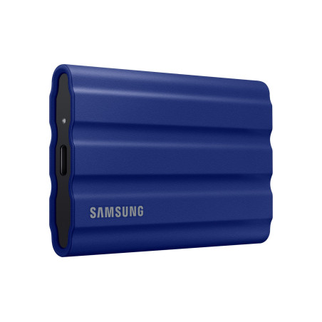 Samsung T7 Shield/2TB/SSD/Externý/2.5"/Modrá/3R