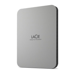 LaCie Mobile/4TB/HDD/Externá/2.5"/Strieborná/2R