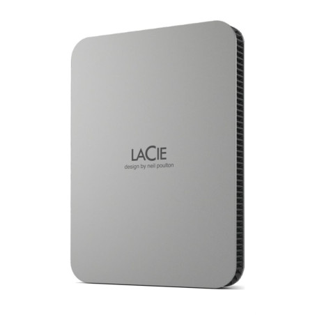 LaCie Mobile/4TB/HDD/Externá/2.5"/Strieborná/2R