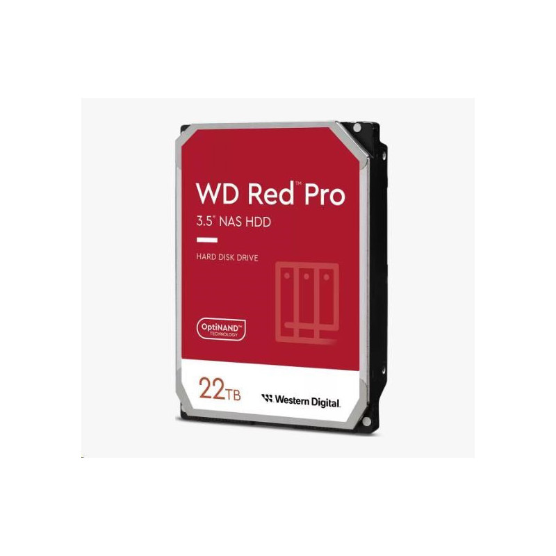 WD Red Pro/22TB/HDD/3.5"/SATA/7200 RPM/5R