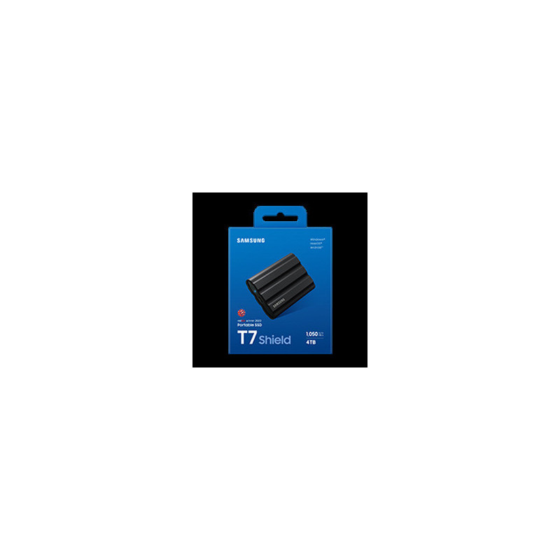 Samsung T7 Shield/4TB/SSD/Externý/2.5"/Čierna/3R