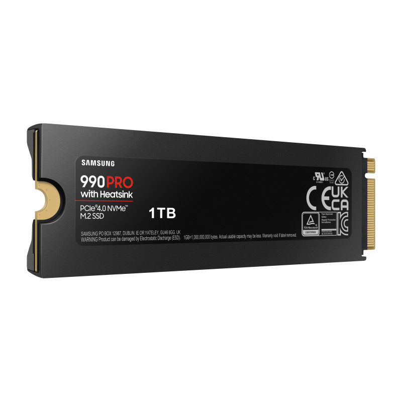 Samsung 990 PRO/1TB/SSD/M.2 NVMe/Heatsink/5R