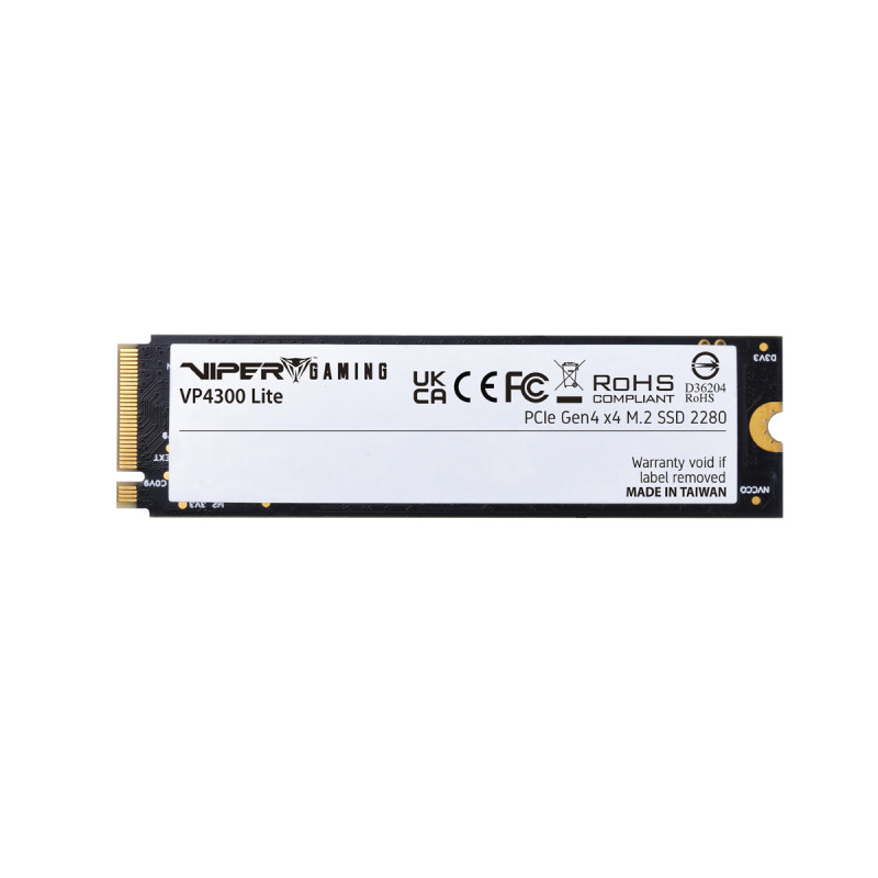 PATRIOT VP4300 Lite/4TB/SSD/M.2 NVMe/Čierna/5R