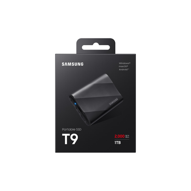 SSD 4TB Samsung externý T9, čierna