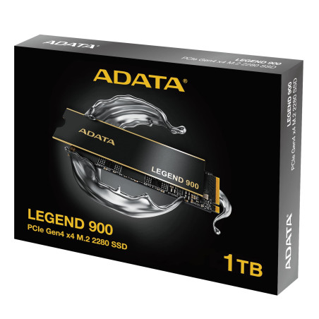 ADATA LEGEND 900/1TB/SSD/M.2 NVMe/Čierna/Heatsink/5R