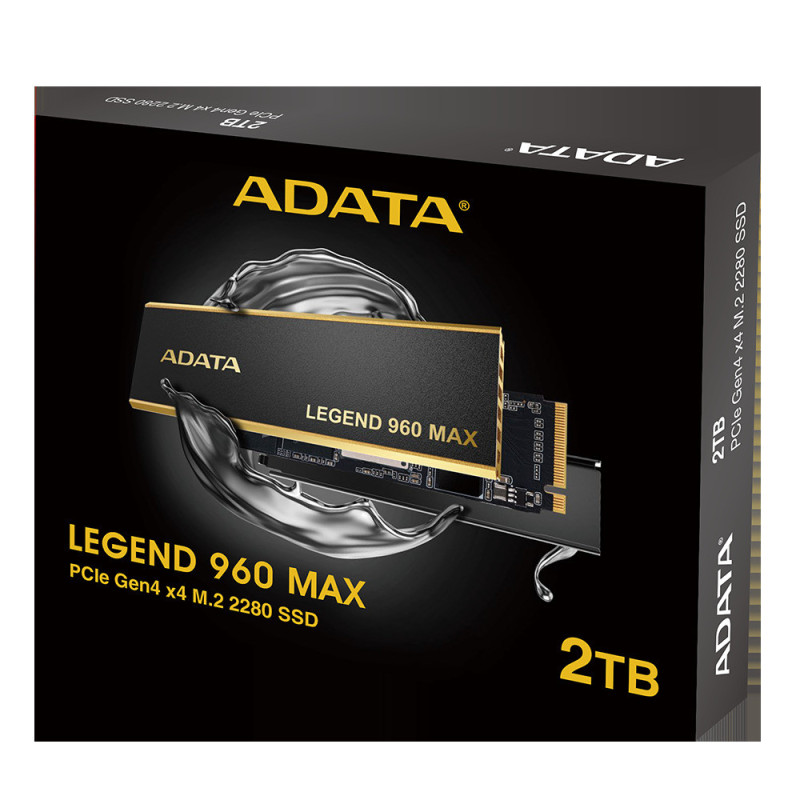 ADATA LEGEND 960 MAX/2TB/SSD/M.2 NVMe/Čierna/Heatsink/5R