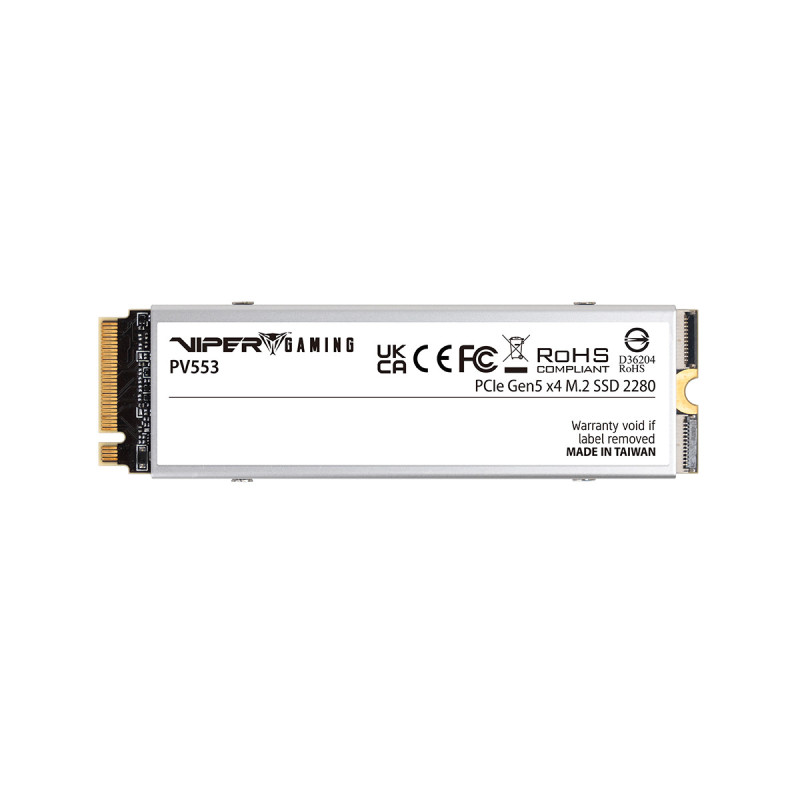 PATRIOT VIPER PV553/2TB/SSD/M.2 NVMe/Strieborná/Heatsink/5R