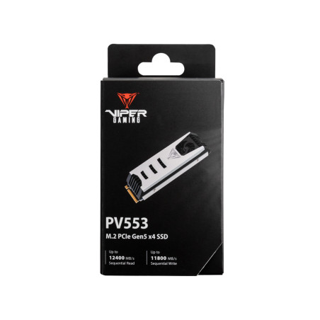 PATRIOT VIPER PV553/2TB/SSD/M.2 NVMe/Strieborná/Heatsink/5R