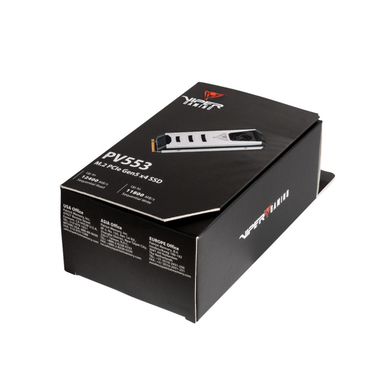 PATRIOT VIPER PV553/2TB/SSD/M.2 NVMe/Strieborná/Heatsink/5R